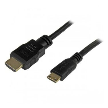 StarTech.com 6 ft High Speed HDMI Cable with Ethernet- HDMI to HDMI Mini- M/M