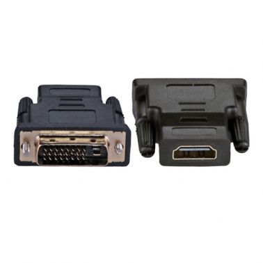 Cablenet HDMI 1.4b Female DVI-D - Male DVI-D 24+1 Dual Link Black Adaptor