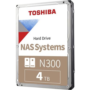 Toshiba N300 NAS Hard Drive 4TB (128MB