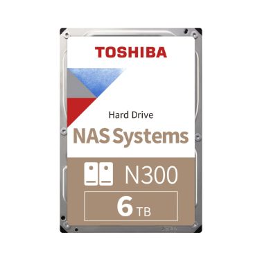 Toshiba 6TB X300 NAS Internal HDD Bulk