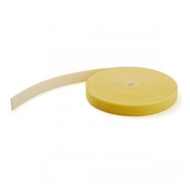 StarTech.com 25ft. Hook and Loop Roll - Yellow