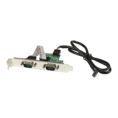 StarTech.com 24in Internal USB Motherboard Header to 2 Port Serial RS232 Adapter