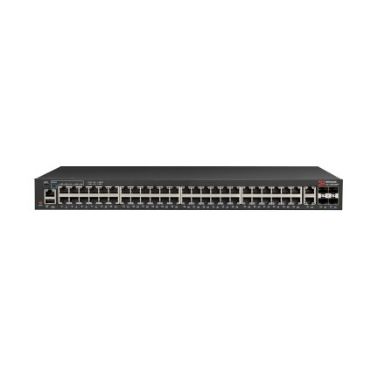 Ruckus ICX 7150-48PF - Switch - L3 - managed - 48 x 10/100/1000 (PoE+) + 2 x 10/100/1000 (uplink) + 2 x Gigabit SFP + 2 x 10 Gigabit SFP+ (uplink) - front and side to back - rack-mountable - PoE+ (740 W)