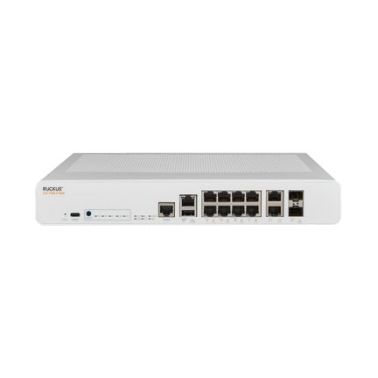 Ruckus ICX 7150-C10ZP - Compact - switch - L3 - managed - 2 x 100/1000/2.5G/5G/10GBase-T (PoH) + 2 x 100/1000/2.5G (PoH) + 6 x 100/1000/2.5G (PoE+) + 2 x 10 Gigabit SFP+ (uplink / stacking) - desktop - PoH / PoE+ (240 W) - Compliant