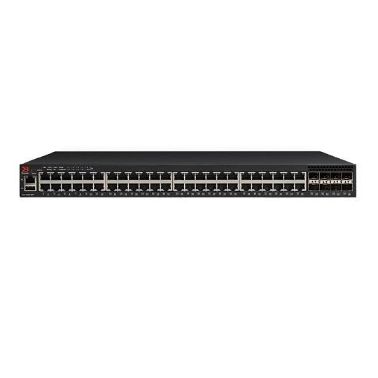 Ruckus ICX 7250-48P - Switch - L3 - managed - 48 x 10/100/1000 (PoE+) + 8 x 1 Gigabit Ethernet SFP+ - front and side to back - rack-mountable - PoE+ (720 W)