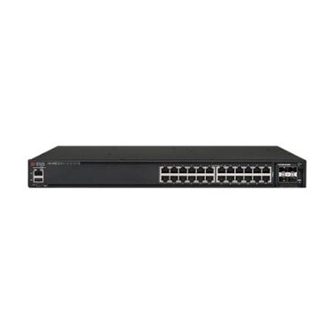 Ruckus ICX 7450-24 - Switch - L3 - managed - 24 x 10/100/1000 + 4 x 10 Gigabit SFP+ (uplink) + 2 x 40 Gigabit QSFP+ (uplink) - front to back airflow - rack-mountable