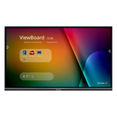 Viewsonic IFP7550-3 interactive whiteboard 190.5 cm (75") 3840 x 2160 pixels Touchscreen Black HDMI