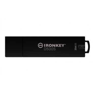 Kingston Technology IronKey 256GB D500S FIPS 140-3 Lvl 3 (Pending) AES-256