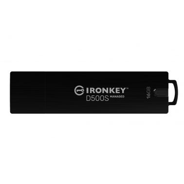 Kingston Technology IronKey 16GB Managed D500SM FIPS 140-3 Lvl 3 (Pending) AES-256