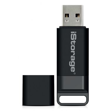 iStorage IS-FL-DBT-256-16 USB flash drive 16 GB USB Type-A 3.2 Gen 1 (3.1 Gen 1) Black