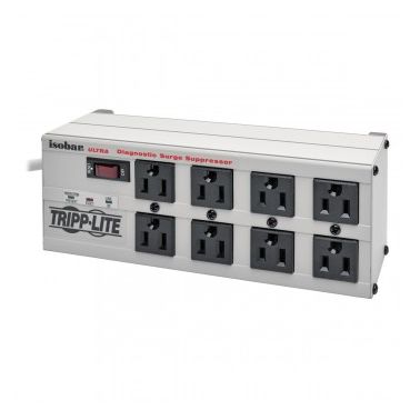 Tripp Lite ISOBAR8ULTRA Isobar Surge Suppressor 8 AC outlet(s) 120 V White 3.7 m