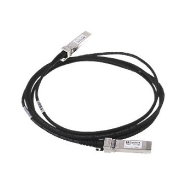 HPE X242 10G SFP+ 3m coaxial cable SFP+ Direct Attach Copper Black
