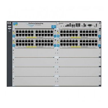 HPE E5412-92G-PoE+/4G-SFP v2 zl w/PS Managed Power over Ethernet (PoE)