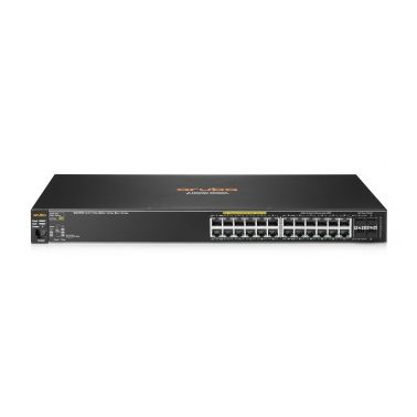 HPE Aruba 2530 24G PoE+ Managed L2 Gigabit Ethernet (10/100/1000) Black 1U Power over Ethernet (PoE)