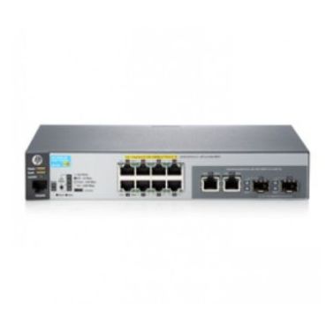 HPE Aruba 2530 8G PoE+ Managed L2 Gigabit Ethernet (10/100/1000) Black 1U PoE