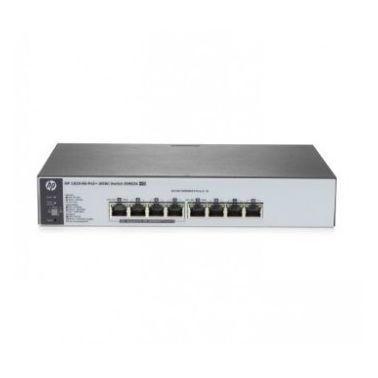 HP EJ9982A OfficeConnect 1820 8G PoE+ (65W) Managed L2 Gigabit Ethernet (10/100/1000) Power over Ethernet (PoE) 1U Grey