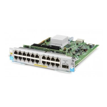 HPE 20-port 10/100/1000BASE-T PoE+ MACsec / 1-port 40GbE QSFP+ v3 zl2 network switch module Gigabit Ethernet