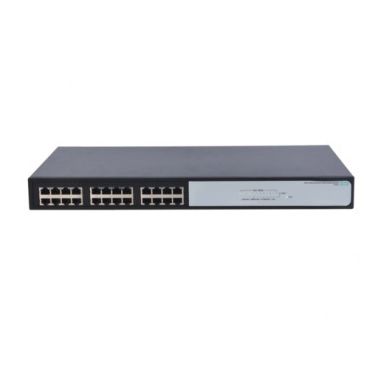 HPE OfficeConnect 1420 24G Unmanaged Gigabit Ethernet (10/100/1000) Black 1U