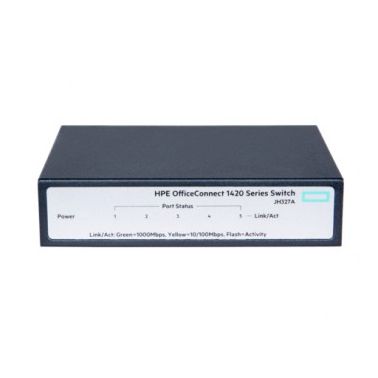 HPE OfficeConnect 1420 5G Unmanaged L2 Gigabit Ethernet (10/100/1000)  1U