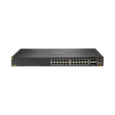 ARUBA CX 6300F 24-PORT 1GBE CLASS 4 POE AND 4-PORT SFP56 SWITCH (JL666A)