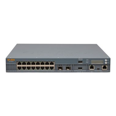 HPE Aruba 7010 (US) Controller - Network management device - 16 ports - GigE - 1U - rack-mountable