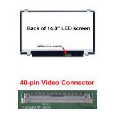 DELL LCD, Touch Screen, 14.0 HDF, Antiglare, LVDS, WLED Flat - Approx 1-3 working day lead.