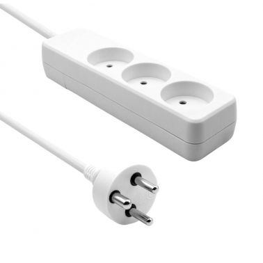 ProXtend Danish Power Strip 3-way 5M