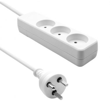 ProXtend Danish Power Strip 3-way 5M