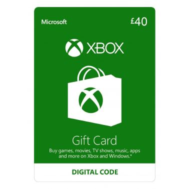 Microsoft Xbox LIVE Gift Card 40?