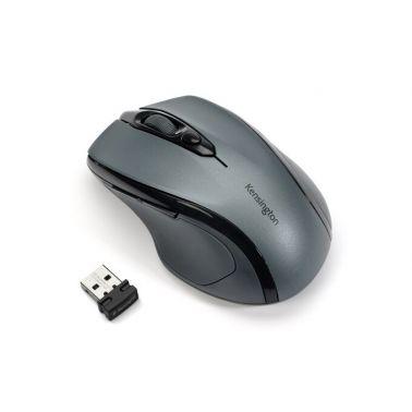 Kensington Pro Fit Wireless Mouse - Mid Size - Graphite Grey