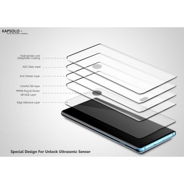 KAPSOLO Tempered GLASS samsung galaxy note20 ultra 5g Sreen Protection