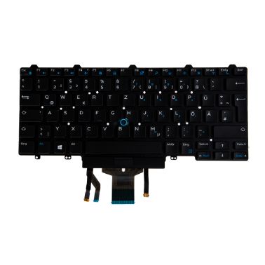 DELL Keyboard Backlit Singlepoint (German)