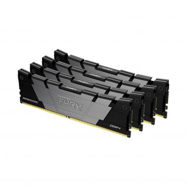 Kingston Technology FURY 32GB 3200MT/s DDR4 CL16 DIMM (Kit of 4) Renegade Black