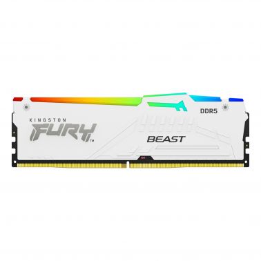 Kingston Technology FURY Beast White RGB XMP memory module 64 GB 4 x 16 GB DDR5 5600 MHz