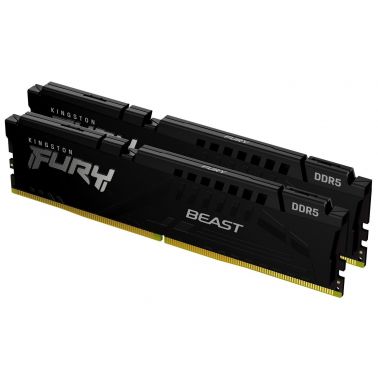 Kingston Technology FURY Beast 16GB 6000MT/s DDR5 CL30 DIMM (Kit of 2) Black XMP