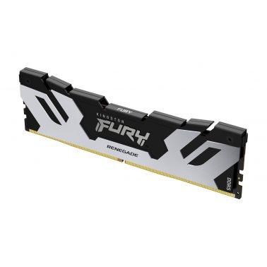 Kingston Technology FURY 24GB 6400MT/s DDR5 CL32 DIMM Renegade Silver XMP