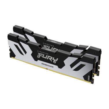 Kingston Technology FURY 48GB 6400MT/s DDR5 CL32 DIMM (Kit of 2) Renegade Silver XMP