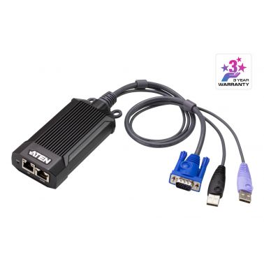 ATEN KG1900T KVM switch Black, Blue, Purple