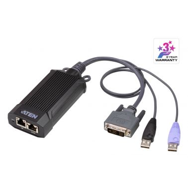 ATEN KG6900T KVM switch Black, Grey, Purple