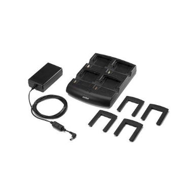 Zebra 4-Slot Cradle Kit Black Indoor