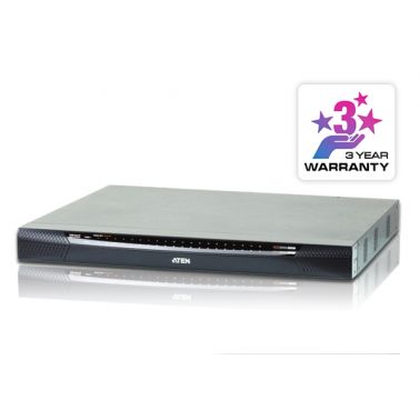 ATEN KN2140VA-AX-E KVM switch Rack mounting Black, Grey