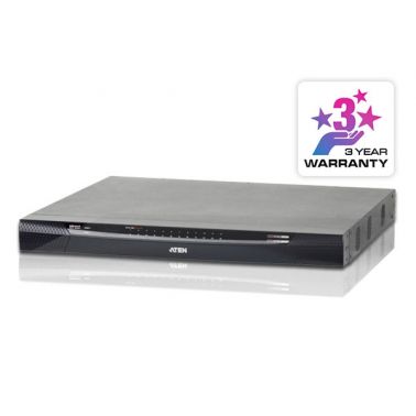 ATEN KN4124VA-AX-E KVM switch Rack mounting Black, Grey