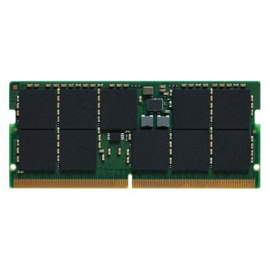 Kingston Technology 32GB, DDR5, 4800MT/s, ECC, Unbuffered, SODIMM, CL40, 2RX8, 1.1V, 262-pin, 16Gbit