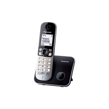 Panasonic KX-TG6811 DECT PHONE - SINGLE DECT telephone Caller ID Black, Silver