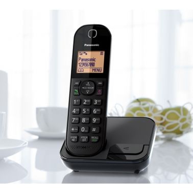 Panasonic KX-TGC410EB telephone DECT telephone Caller ID Black