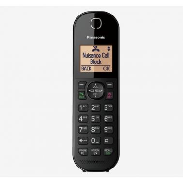 Panasonic KX-TGC413EB telephone DECT telephone Caller ID Black