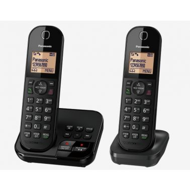 Panasonic KX-TGC422EB telephone DECT telephone Caller ID Black