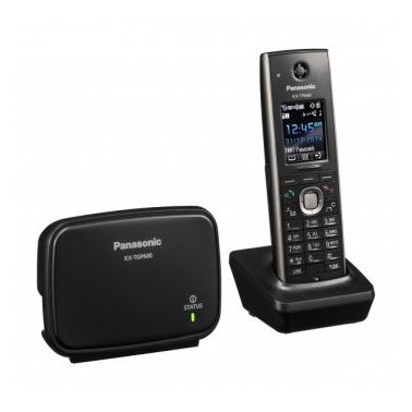 Panasonic KX-TGP600 IP phone Black Wireless handset LCD