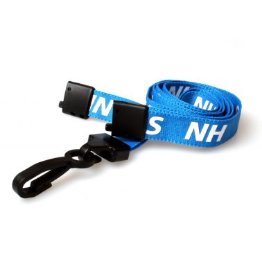 Digital ID 15mm Recycled NHS Lanyards with Breakaway and Plastic J Clip (Pack of 100)