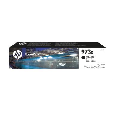 HP L0S07AE/973X Ink cartridge black, 10K pages ISO/IEC 24711 182.5ml for HP PageWide P 55250/Pro 452/Pro 477